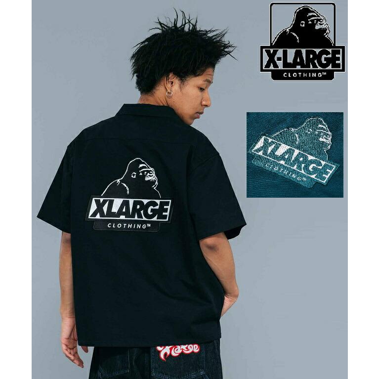 XLARGE エクストララージ シャツ 半袖 S/S OG WORK SHIRT ワーク XLARGE エクストララージ シャツ 半袖 S/S OG WORK SHIRT ワーク
