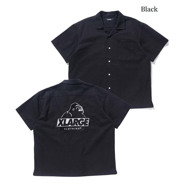 エクストララージ シャツ 半袖 XLARGE S/S OG WORK SHIRT ワークシャツ