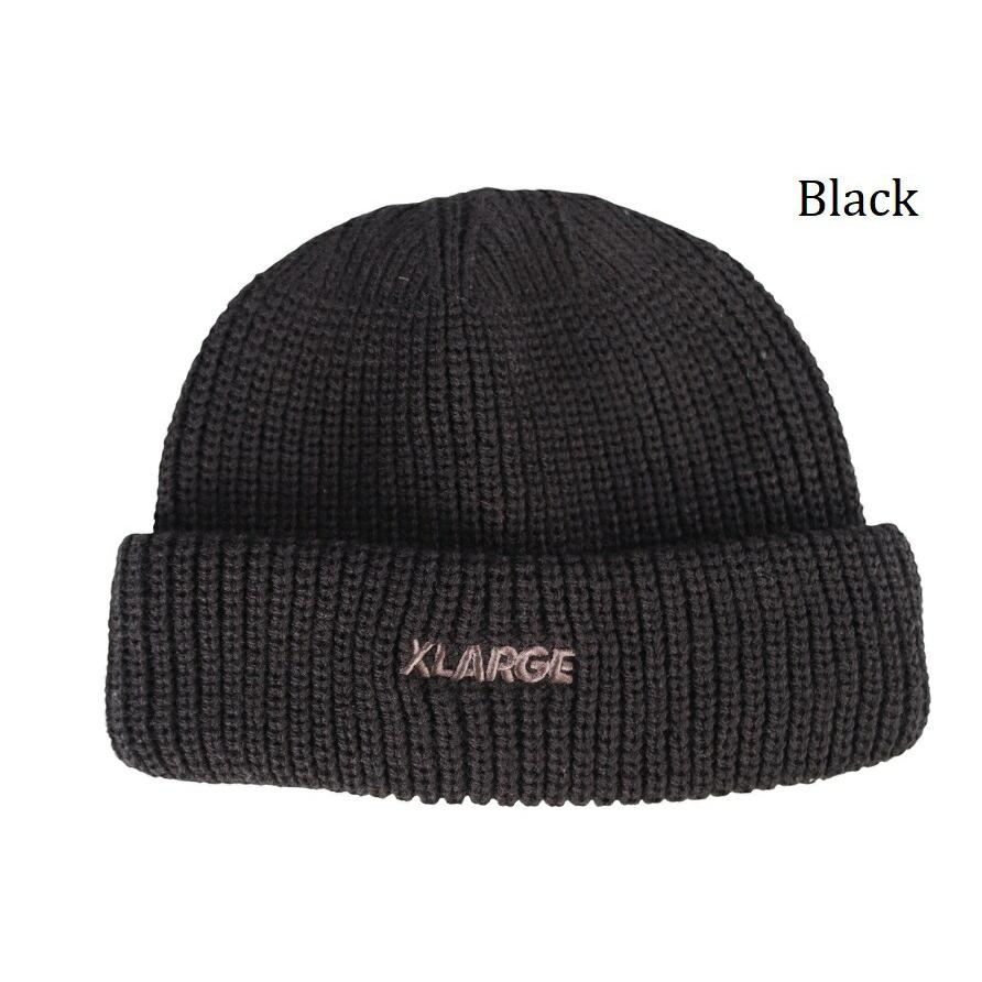 XLARGE エクストララージ ショートレングスビーニー LOGO SHORT LENGTH BEANIE 101221051015｜carre-store｜05