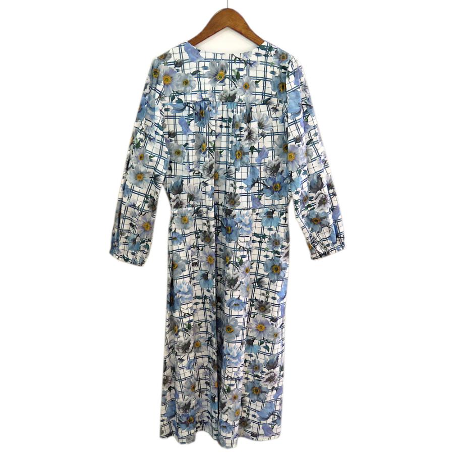 Crespi 【SALE】 crespi クレスピ リバティ LIBERTY Vネックワンピース  