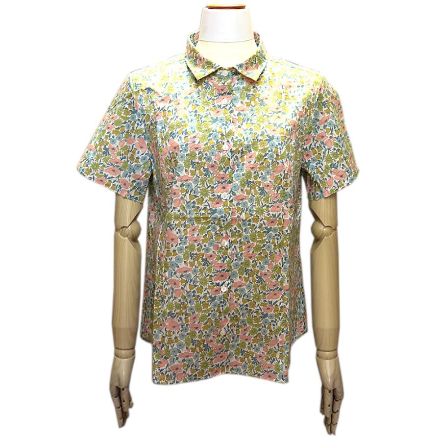 偉大な 40 Off J Sloane ジェイスローアン Liberty リバティ ブラウス タナローン 半袖 綿100 日本製 サイズ M 品番 Sh233 Col 3 返品 代引不可 Atempletonphoto Com