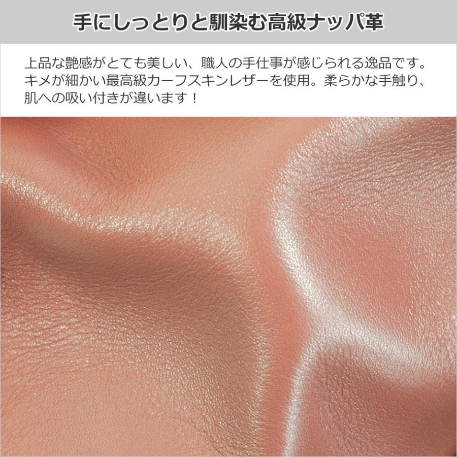 レザー折り財布 ブラウン イタリア製 本革製 カジュアル二つ折り財布「OVER ショート」（国産栃木