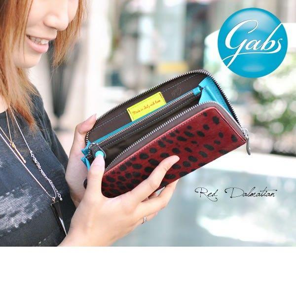 mirohiman♡Gabs★ガブス★長財布★新品未使用★イタリア製 GABS（ガブス） ラウンドファスナー 長財布 ブランド レディース