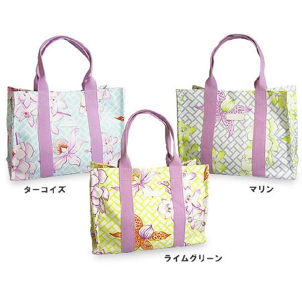 コットン トートバッグ 厚手 大きめ フラワープリント レディース キャンバス コットントート 軽い 花柄 フランス ブランド Manuel Canovas A4 おしゃれの画像