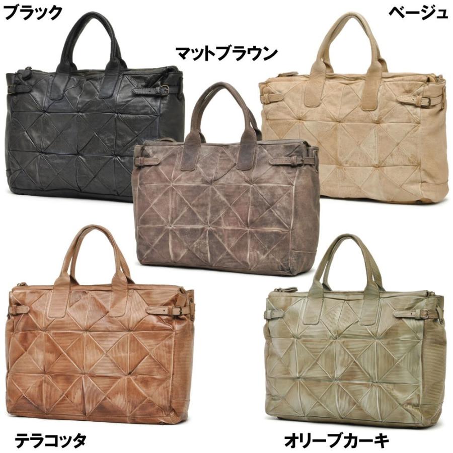 トートバッグ 後染めレザー メンズ レディース 通勤 カジュアル ショルダーバッグ 革 ウォッシュレザー 2WAY 斜め掛け イタリアブランド TOSCANI A4の画像