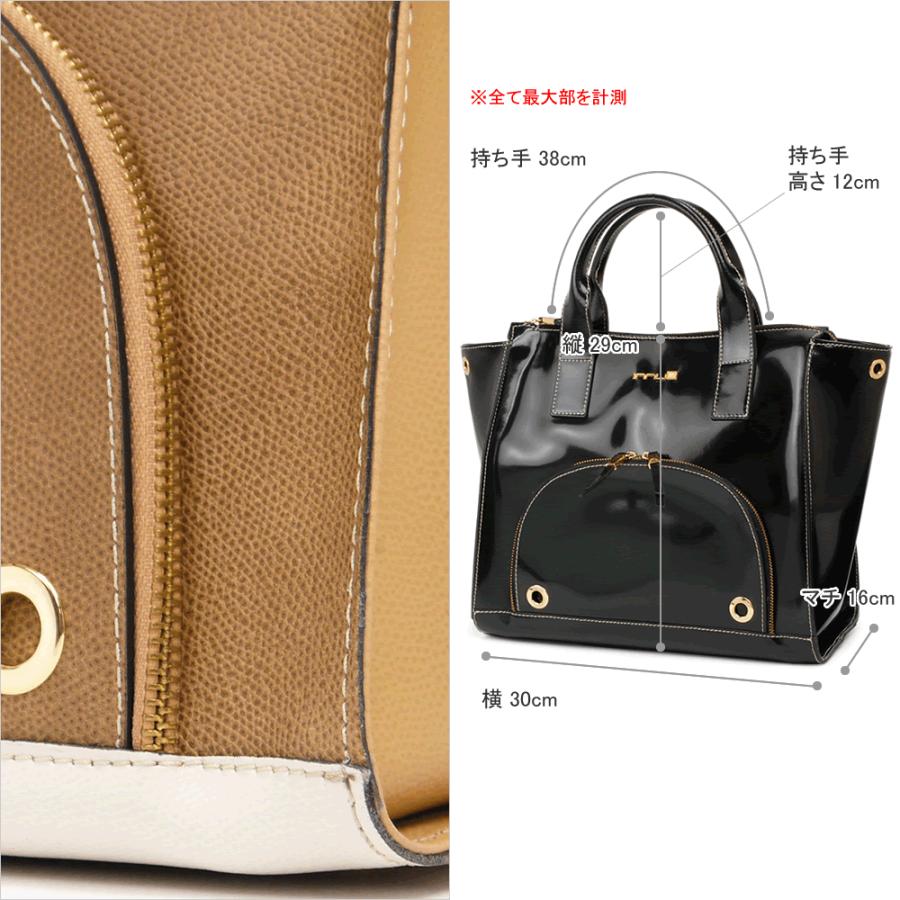トートバッグ レディース 通勤 本革レザー 2WAY ブロックカラー フロントポケット イタリアブランド innue A4 カリーヌ brand レディス bagの画像
