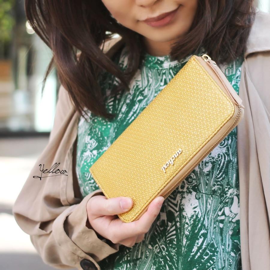 ancheri（アンシェリ） 長財布 ラウンドファスナー レディース 革財布