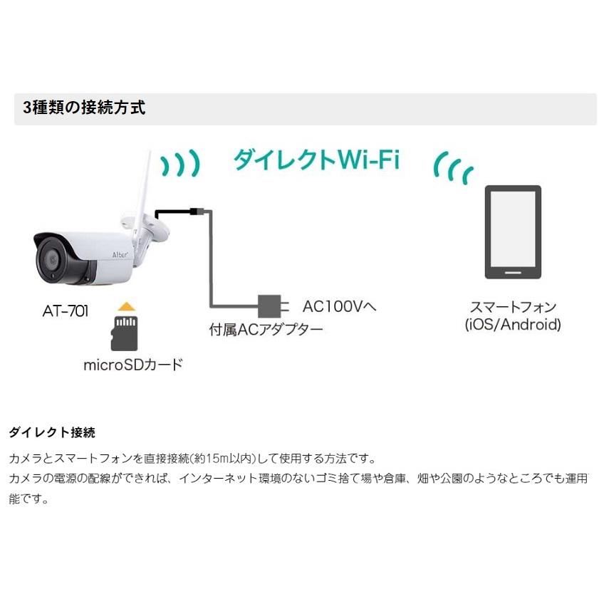 Wi-Fiカメラ 500万画素  AT-701｜carrot-shop｜07