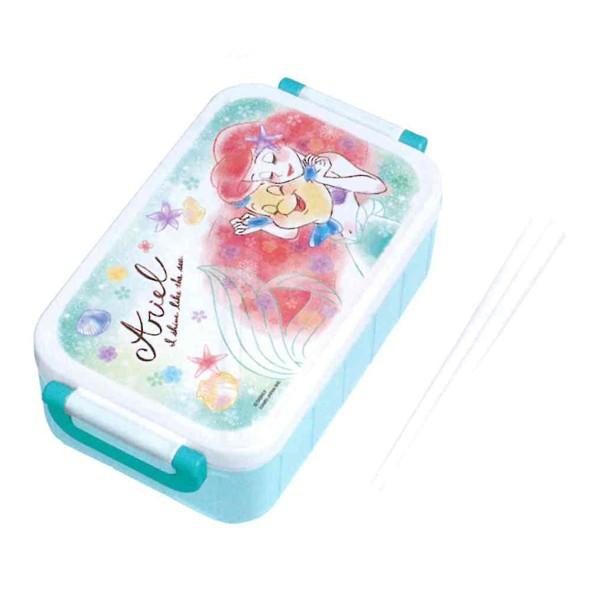 連 はし付き1段 ランチボックス 弁当箱 ディズニープリンセス アリエル C 19年12月 Carrotヤフー店 通販 Yahoo ショッピング