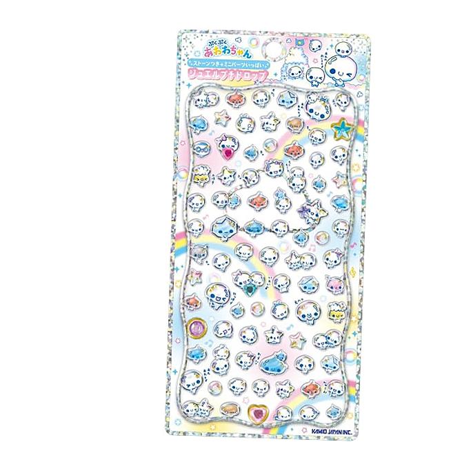 カミオジャパン シール ジュエルプチドロップステッカー あわわちゃん
