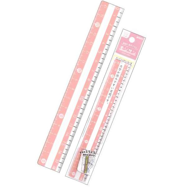 クツワ（KUTSUWA） 2WAY モジサシ定規 18cm KB034PK ピンク 2023年3月