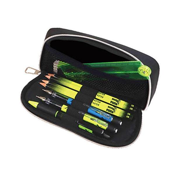 PUMA（プーマ） ホルダートレー ペンケース 筆箱 PM407BK ブラック