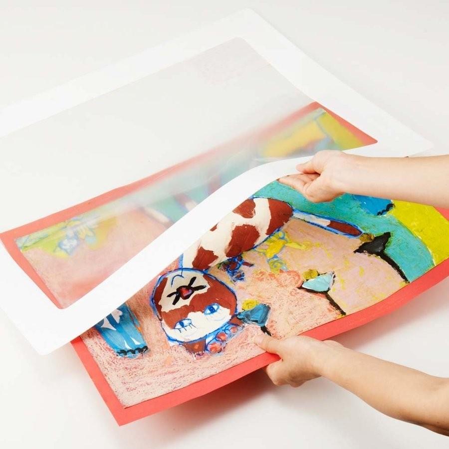 ぺんてる（Pentel） ホワイト額縁 VT401 B3 4つ切用 シンプル 無地