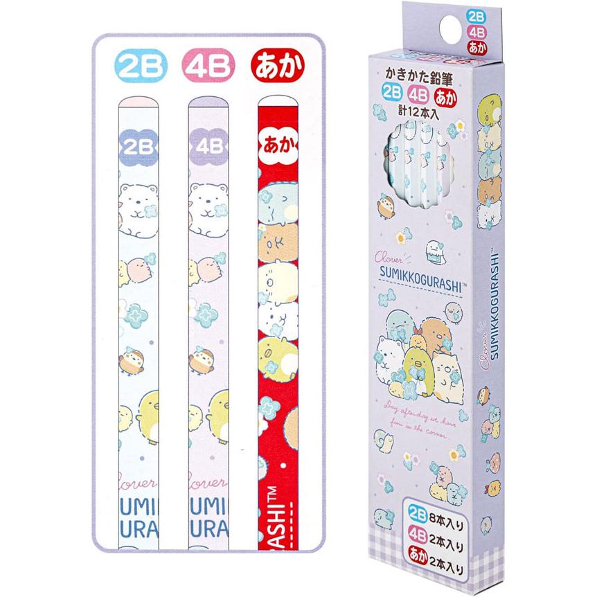 すみっコぐらし 在庫処分 ゴーゴースクール かきかた鉛筆（2B+