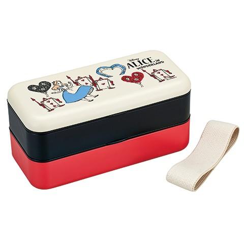 スケーター ディズニー 不思議の国のアリス トランプ シンプルランチボックス 2段 弁当箱 Slbw6 Alicetra Slbw6 Carrotヤフー店 通販 Yahoo ショッピング