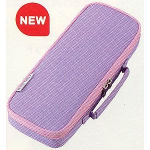 筆箱 ペンケース 小学生 女の子 男の子 無地 トップライナーペンケース ポケット付 バイオレットコンビ 筆入れ Fsb108v Fsb108v Carrotヤフー店 通販 Yahoo ショッピング