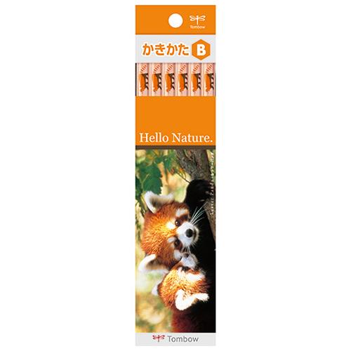 TONBO（新輝合成） かきかた鉛筆 ハローネイチャー Hello Nature 動物