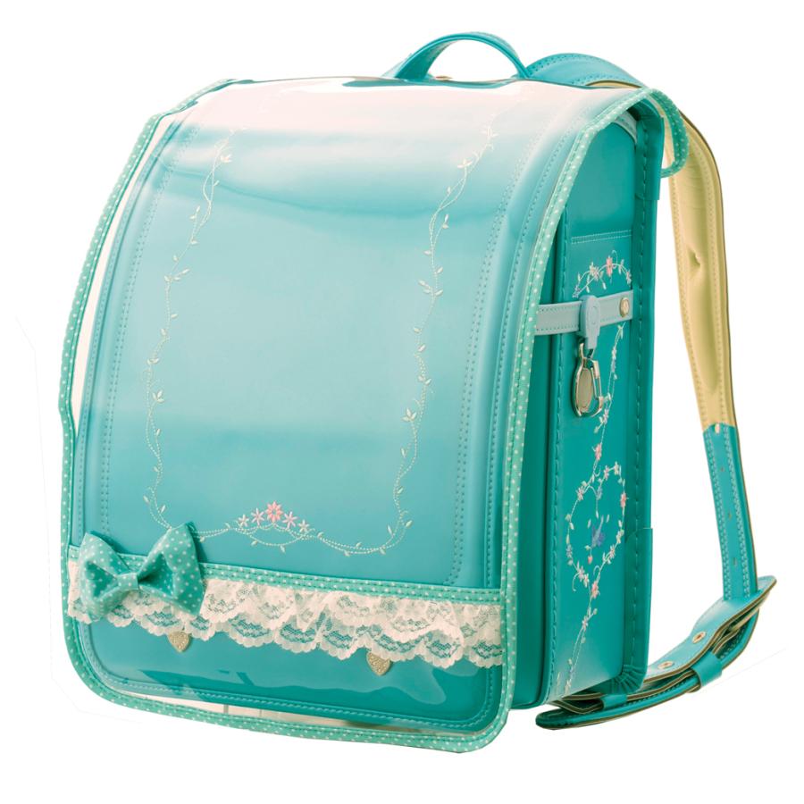 編み上げレースアップタイプ　キャラ付　ランドセルカバー　ハンドメイド　オーダー 編み上げレースアップタイプ キャラ付 ランドセルカバー