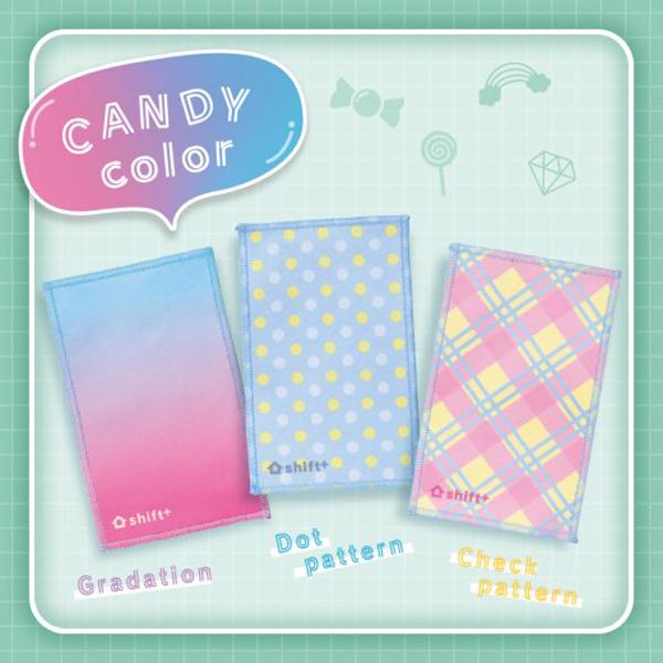 モコサラ 画面クリーナー ポーチ付 シフトプラス キャンディ LS-5961