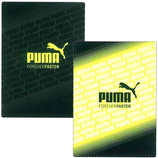 PUMA プーマ B5下敷き PM291BK PM291YE 超歓迎された 【良好品】 2020年7月 クツワ