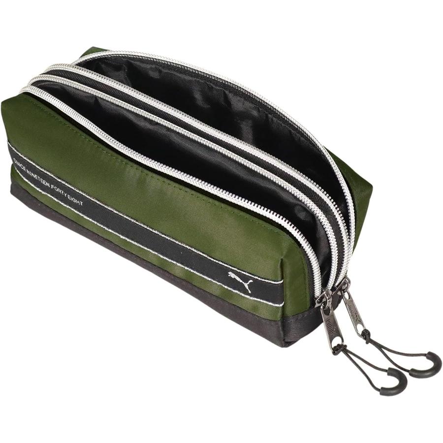 プーマの筆箱 PUMA プーマ ツインファスナー ペンケース 筆箱 PM321GR/グリーン