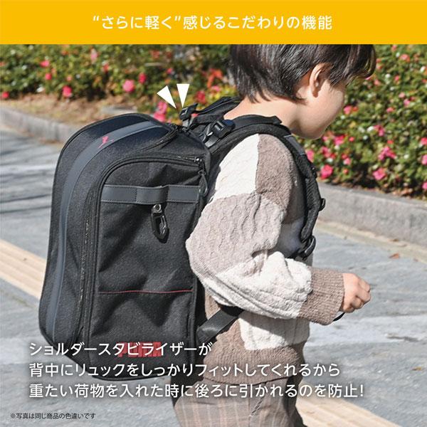 PUMA（プーマ） 超軽快学童リュック ストライプ PM529BK/ブラック