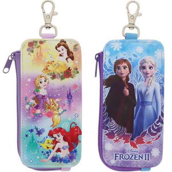 日本製 連 在庫処分 ランドセル リール付きキー ケース 鍵ケース S ブル アナと雪の女王2 ディズニープリンセス S 179 サンスター S43 ー