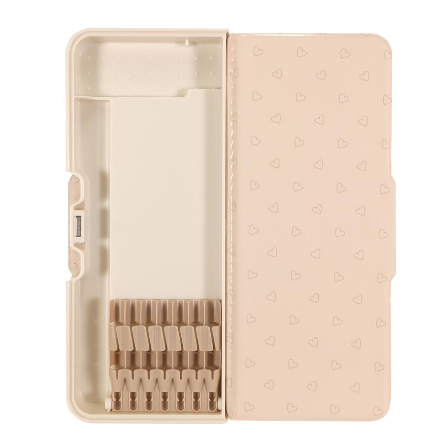 クツワ（KUTSUWA） マグネット筆入 ふわもこあにまるず 2ドア 両面