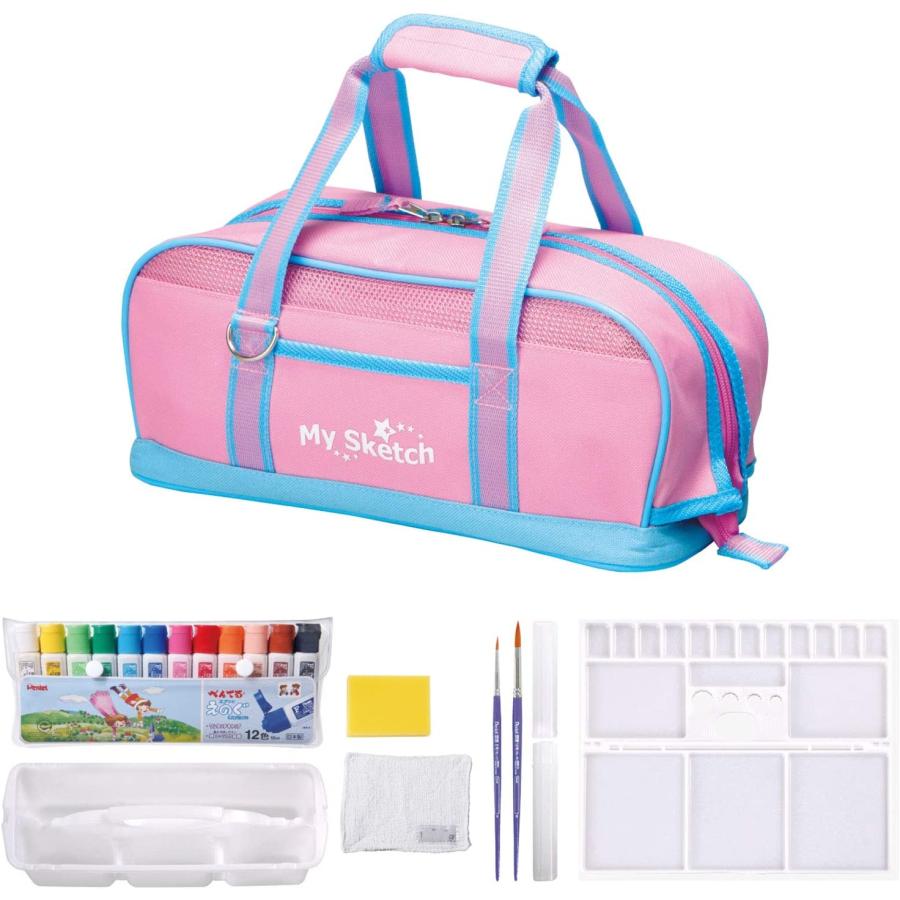 ぺんてる 絵の具セット 水彩セット 小学校 マイスケッチ 水彩 ぺんてる 絵の具セット 水彩セット 小学校 マイスケッチ 水彩