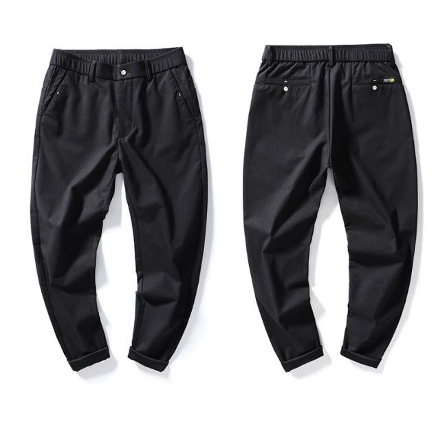 M.U SPORTS 冷感ストレッチパンツ 冷感パンツ ストレッチテーラードパンツ ストレッチ カジュアル