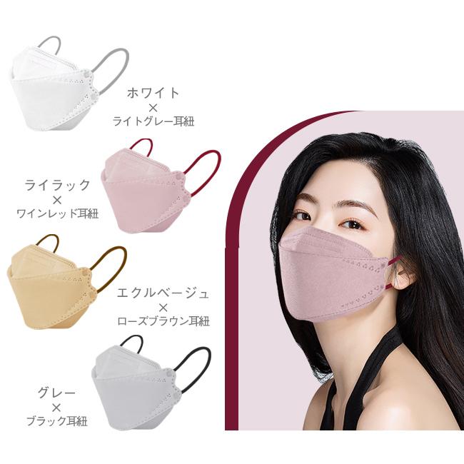 【2%OFFクーポン配布中】マスク 小顔3Dマスク 立体マスク 30枚入 不織布マスク 息がしやすい くすみカラー パステルカラー 4層 3層 爆買 | ブランド登録なし | 27