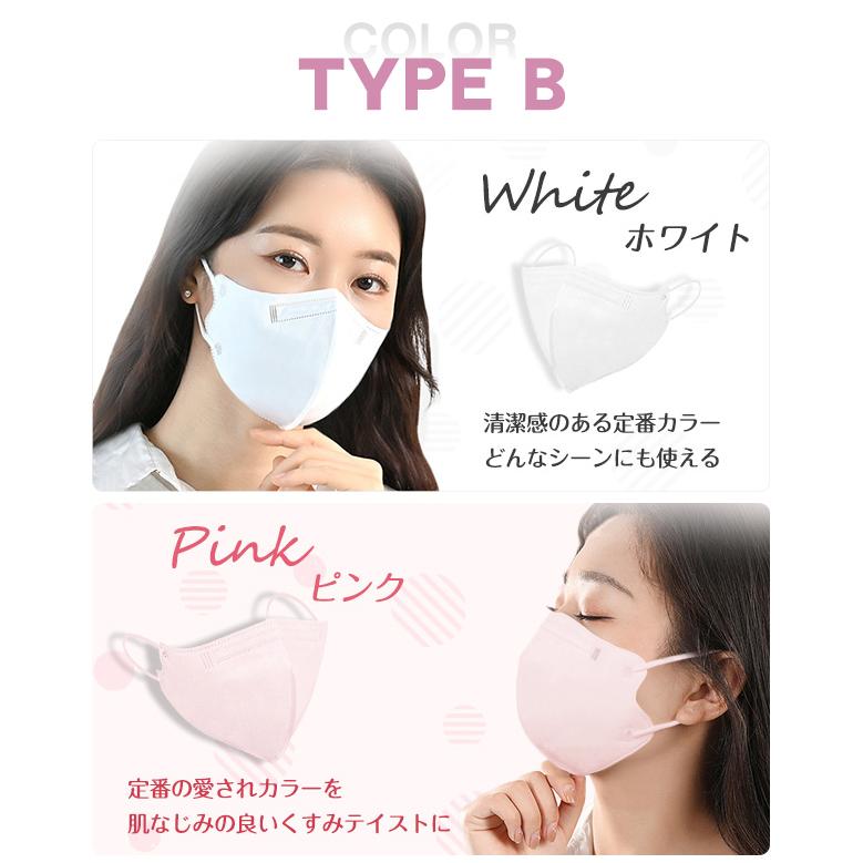 【2%OFFクーポン配布中】マスク 小顔3Dマスク 立体マスク 30枚入 不織布マスク 息がしやすい くすみカラー パステルカラー 4層 3層 爆買 | ブランド登録なし | 32