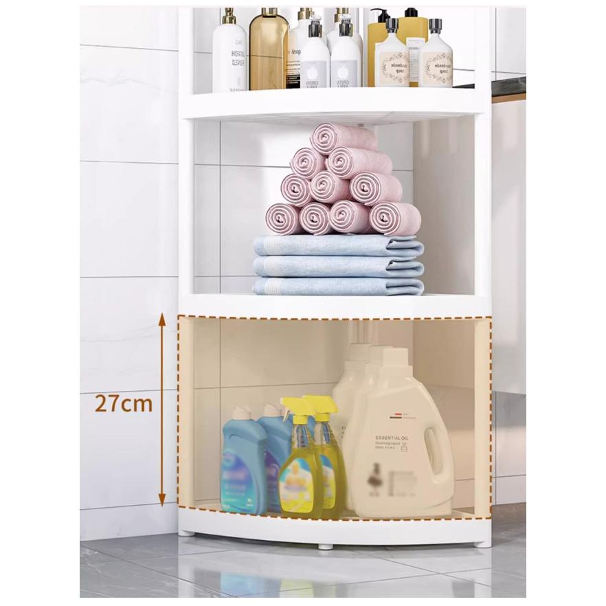 新品開催10%OFF】浴室ラック 三角 多段 お風呂場 トイレ用 三角ラック