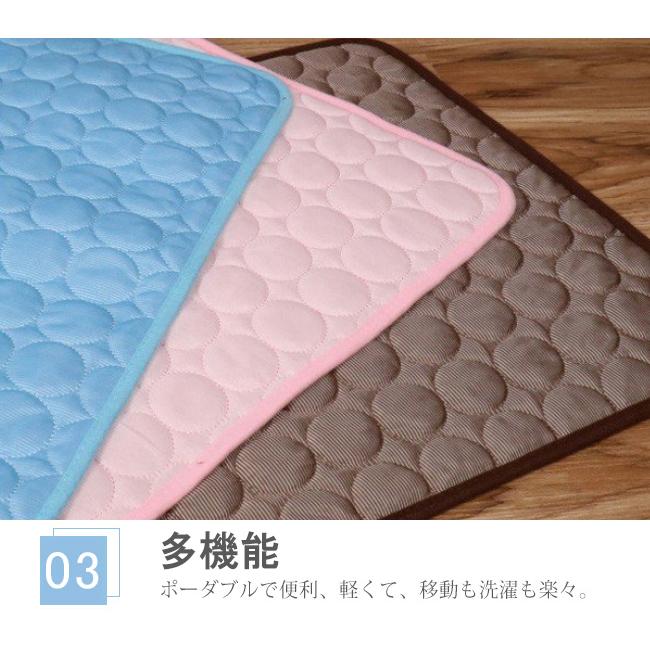 接触冷感マット ひんやりマット XS~XL 冷感敷きパッド ペットマット
