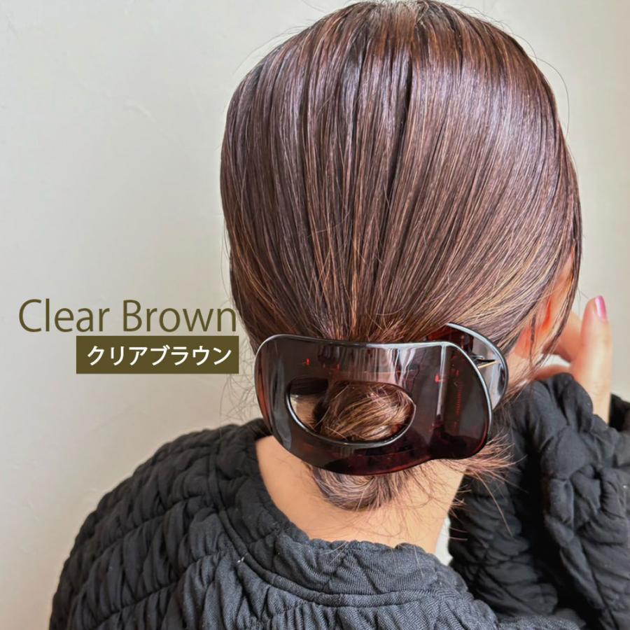 ヘアクリップ まとめ髪 髪留め バンスクリップ マット ヘアアレンジ