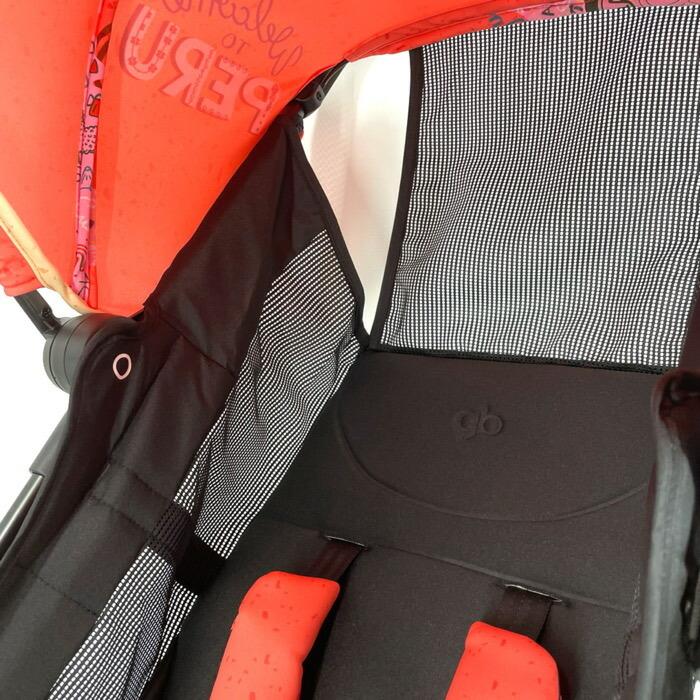 gb FLAM PLUS フラム プラス PERU PINK フロントバーセット ベビーカー