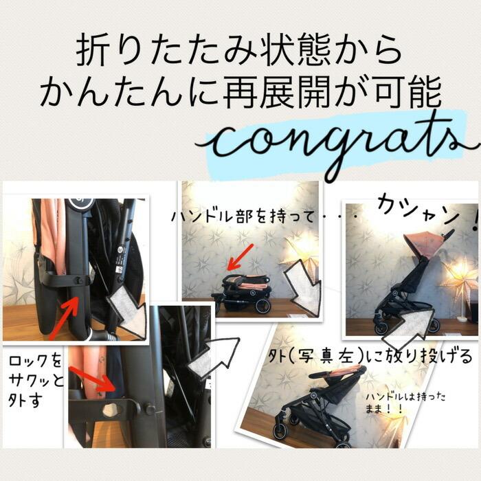 gb FLAM PLUS フラム プラス NAVY BLUE フロントバーセット ベビーカー