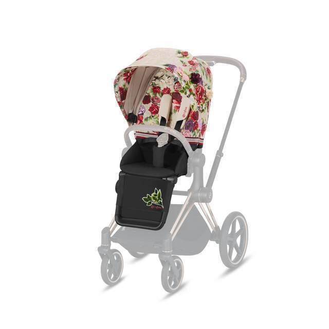 日本未発売モデル Cybex サイベックス ブロッサム エディション seat pack シート&;キャノピー ブロッサムライト ブロッサムダーク( ドイツ 花柄 高級）_1