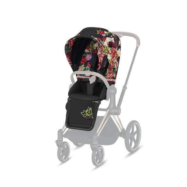 日本未発売モデル Cybex サイベックス ブロッサム エディション seat pack シート&;キャノピー ブロッサムライト ブロッサムダーク( ドイツ 花柄 高級）_2