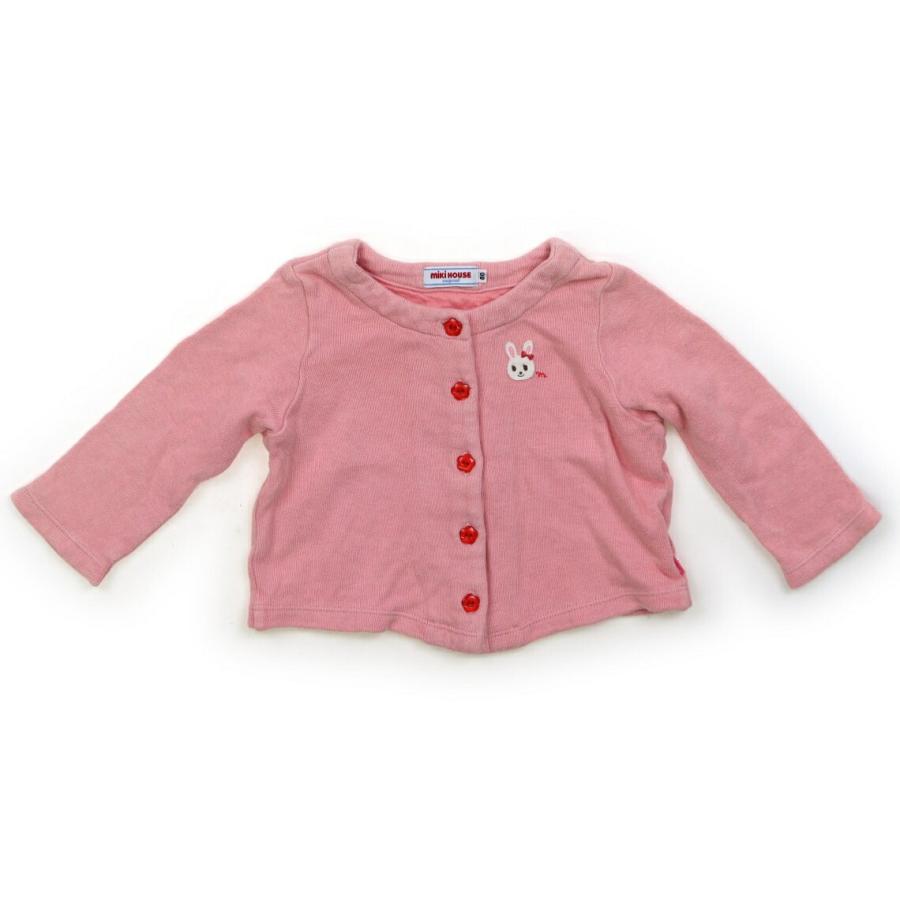 ミキハウス miki HOUSE カーディガン 80サイズ 女の子 子供服 ベビー服 