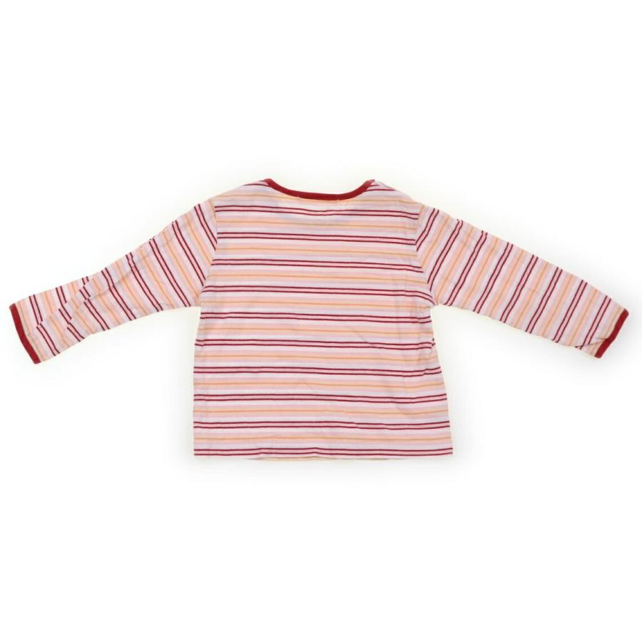 新品ファミリア長袖カットソー 90 ピンク