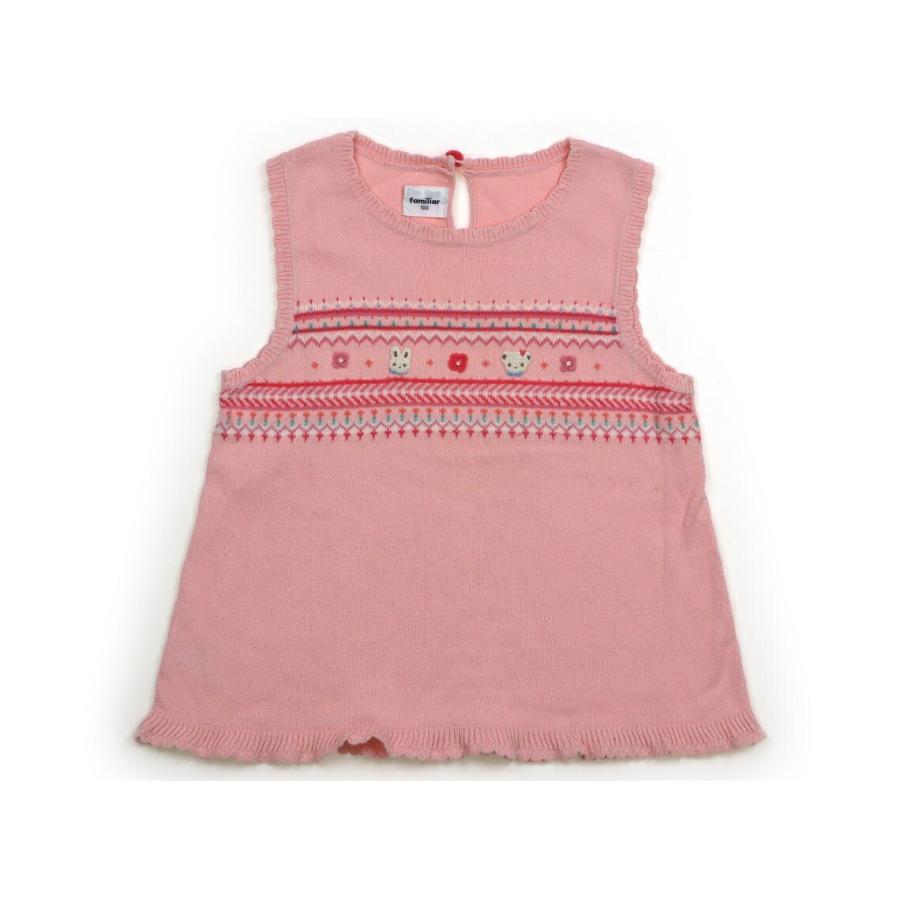 ファミリア familiar ベスト 100サイズ 女の子 子供服 ベビー服 キッズ  