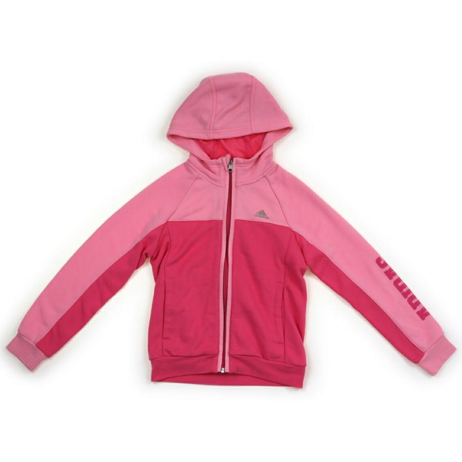アディダス Adidas パーカー 140サイズ 女の子 子供服 ベビー服 キッズ  