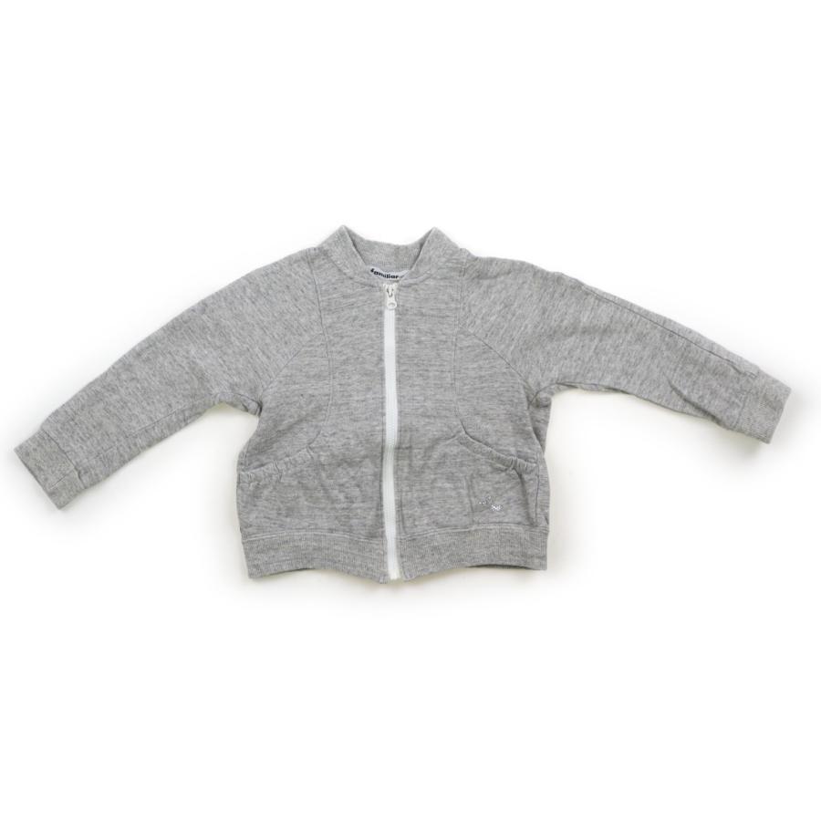 ファミリア（Familiar） ジップアップトレーナー 100サイズ 女の子