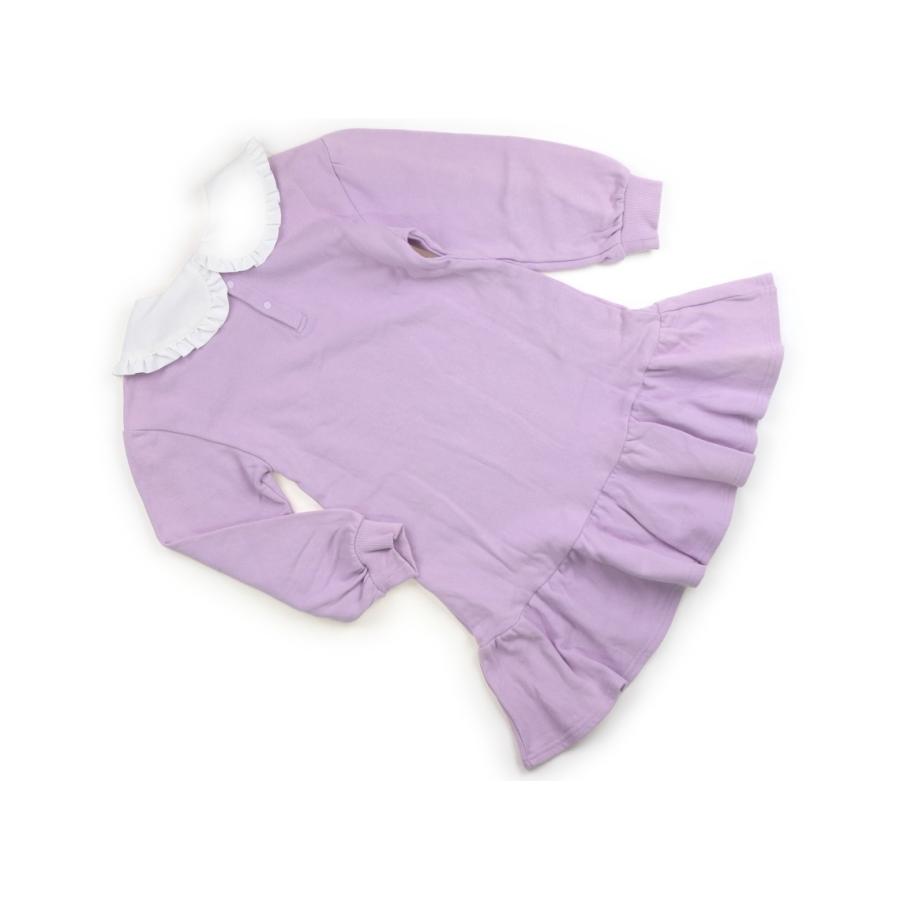 メゾピアノ　冬用フリースワンピース　130 メゾ ピアノ(mezzo piano)のワンピース- 子ども服のナルミヤオンライン