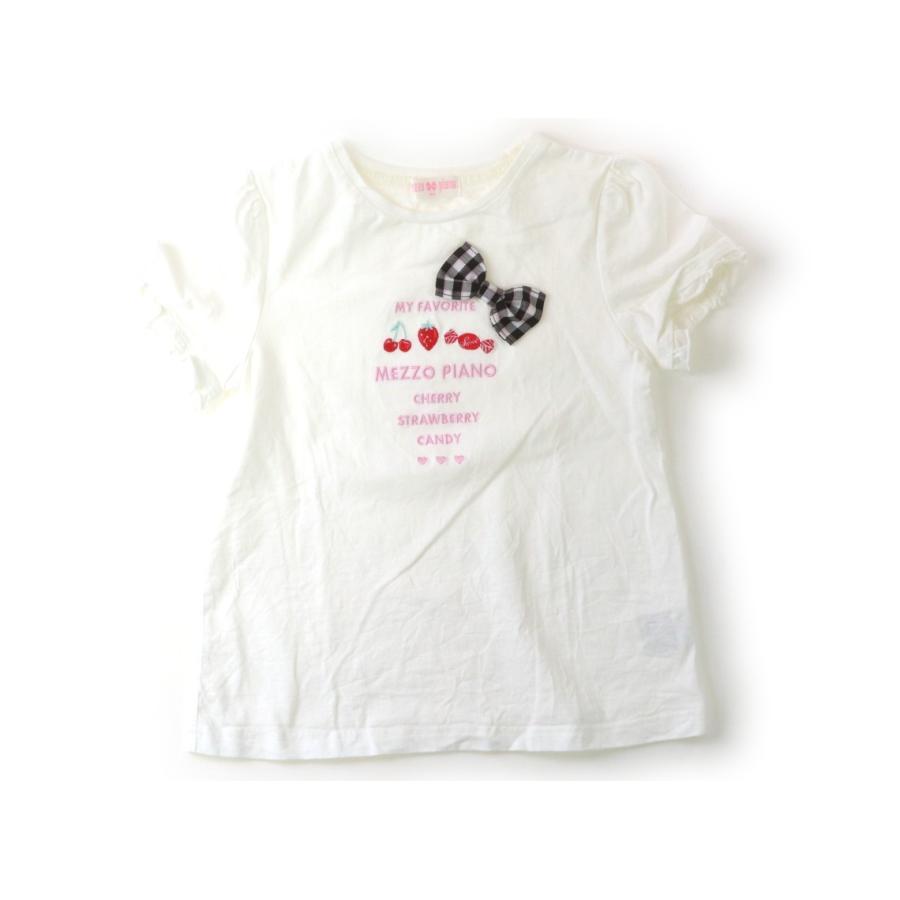 メゾピアノ mezzo piano Tシャツ 140cm mezzo piano メゾピアノ Tシャツ・カットソー 140サイズ 女の子 子供服