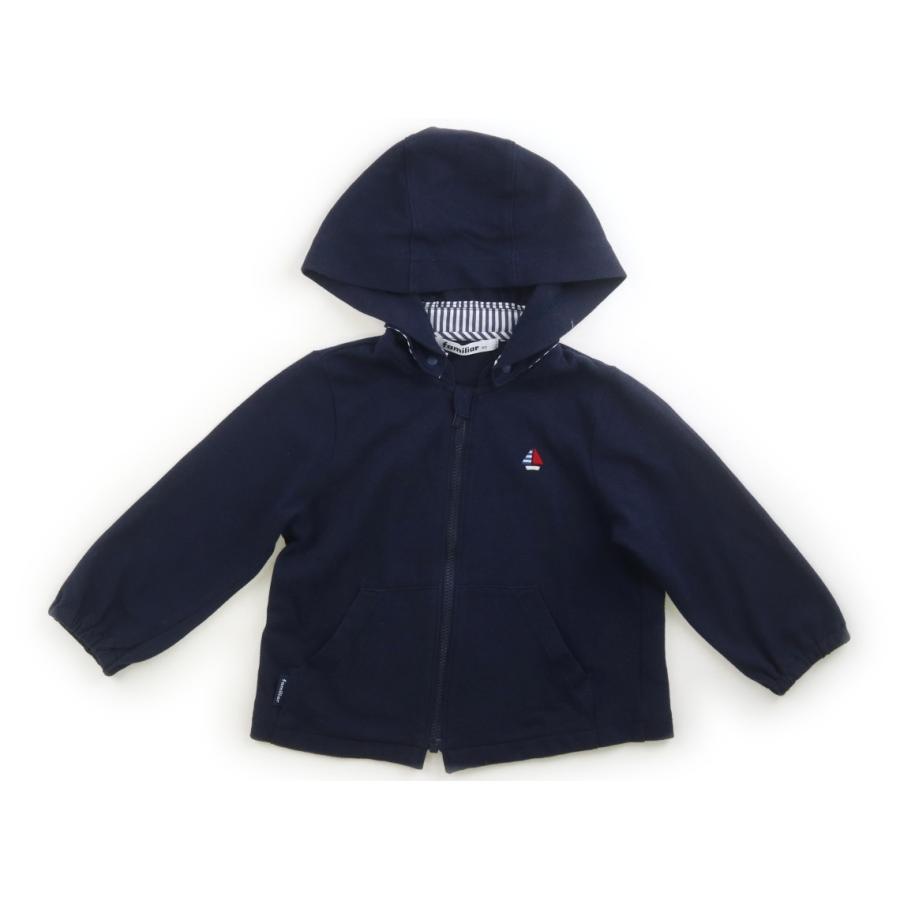 【値下げ中】familiar パーカー 90 ファミリア（Familiar） パーカー 90サイズ 男の子 子供服 ベビー服