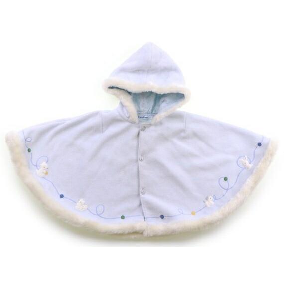 国内即発送 ファミリア Familiar ポンチョ 60サイズ 女の子 子供服 ベビー服 キッズ Cisama Sc Gov Br