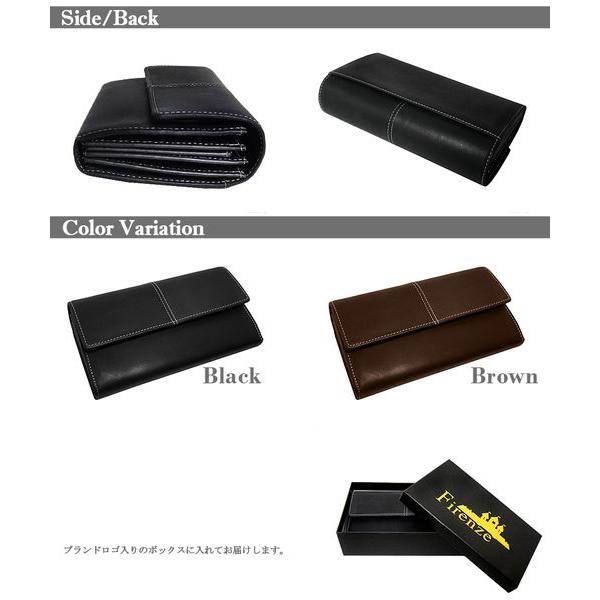 Firenze　本牛革ヴィンテージ加工アコーディオン長財布　メンズ　レディース |  | 02