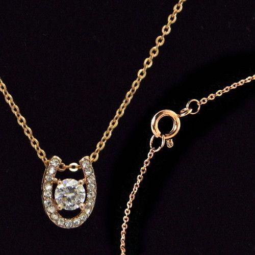 【６０％ＯＦＦ】馬蹄ペンダント＆ピアス　ネックレス【レディース】 |  | 01